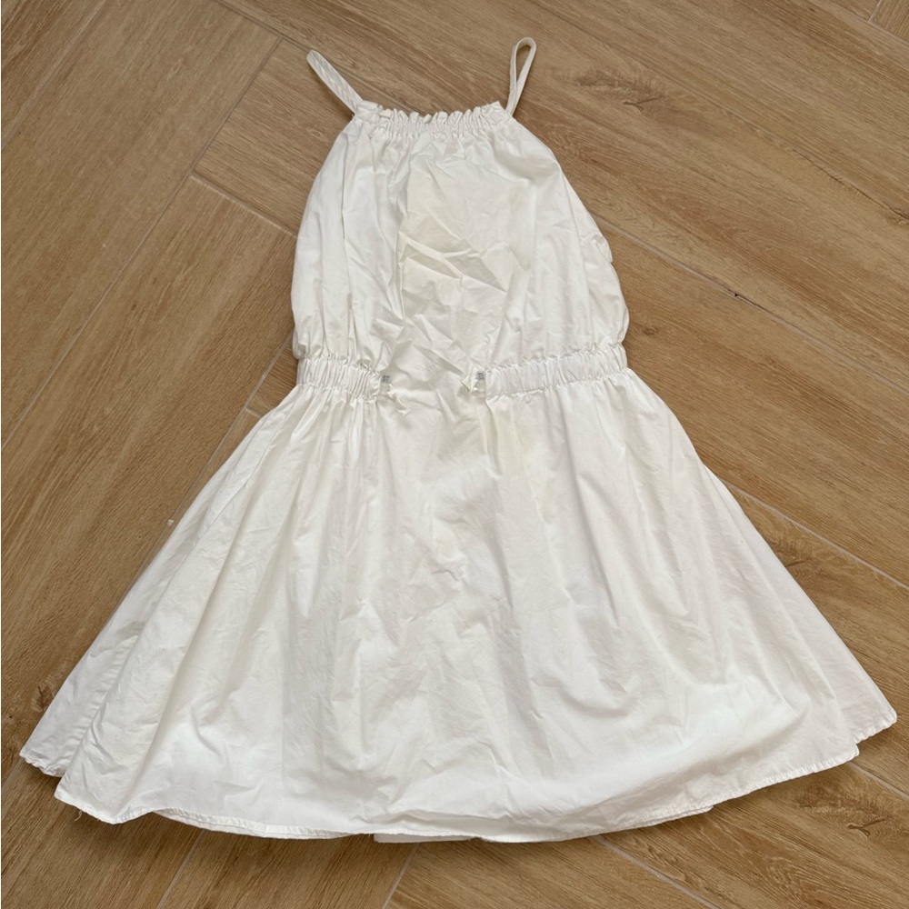 Zara girls white dress